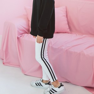 유라비 아동용 에땁 줄무늬 레깅스