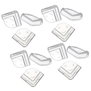 L형 코너보호대, 투명, 4.5cm, 12개