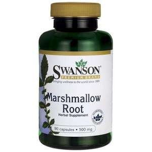 스완슨 마쉬멜로우 루트 500mg 캡슐, 1개, 90정