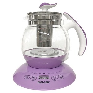 키친아트 유리 전기 멀티 티포트