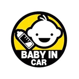 안전 반사 차량용 자석스티커, 03젖병BABY, 1개