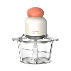 키친아트 라팔 글라스 볼 쵸퍼 코랄 블렌더