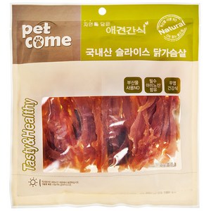 펫컴 강아지 수제간식, 닭가슴살, 200g, 1개