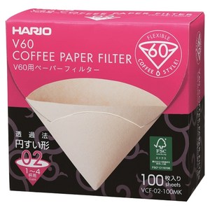 하리오 V60용 종이 커피필터 미사라시