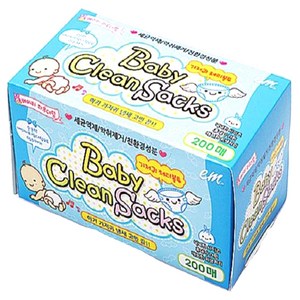 이엔컴퍼니 베이비 크린쌕 기저귀 쓰레기봉투 베이비파우더향 200매, 2L, 1개