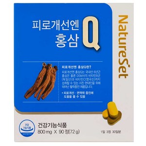 네이처셋 피로개선엔 홍삼, 90정, 1개