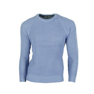 R2RIDER 남성용 골지 라운드 베이직 오버핏 니트 CTRR2003, 소라