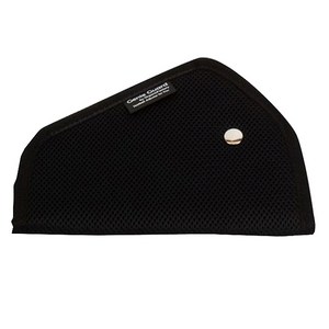 오가닉팩토리 지니가드 안전벨트커버, 블랙 + 블랙, 1개