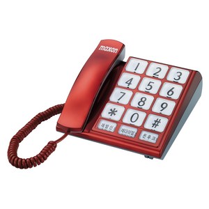 맥슨전자 빅버튼 효도전화기 유선전화기