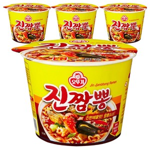 오뚜기 진짬뽕 컵라면, 4개