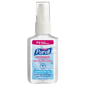 퓨렐 어드밴스 휴대용 손소독제, 59ml, 1개