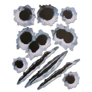 스포츠 패션 차량용 스티커, A14총알발톱, 1개