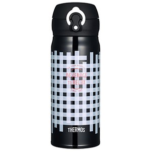 써모스 MEDIUM 텀블러 JNL-403K, 블랙깅엄, 400ml, 1개