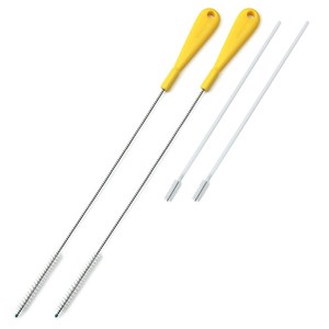 베이비베어 빨대 세척솔 와이어타입 + 대롱타입 2종세트, 노랑, 2세트