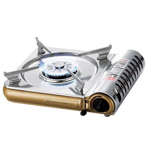 키친플라워 쿠킨 고화력 휴대용가스렌지, 345 x 280 ..., 혼합색상, 1개