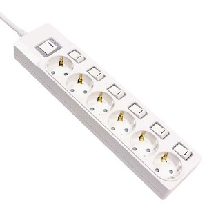 써보니 개별 스위치형 멀티탭 6구