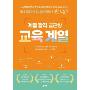 계열 합격 끝판왕: 교육계열, 박상철 백광일 김형준 이범석 최희원 김홍겸 김재형 장희재, 꿈구두