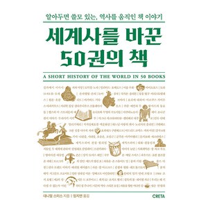 [크레타]세계사를 바꾼 50권의 책 : 알아두면 쓸모 있는 역사를 움직인 책 이야기, 크레타, 대니얼 스미스