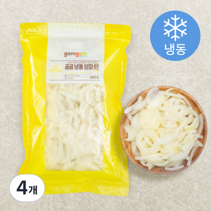 곰곰 냉동 양파슬라이스, 500g, 4개