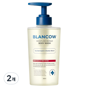 블랑카우 BHA 여드름 기능성 바디워시, 500ml, 2개