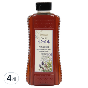 비엣꿀 베트남 야생화꿀, 2kg, 4개
