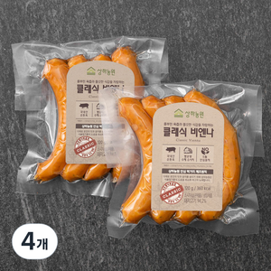 상하농원 클래식비엔나, 120g, 4개