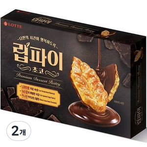 립파이 초코 과자, 132g, 2개