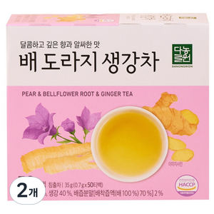다농원 배도라지 생강차, 50개입, 700mg, 2개