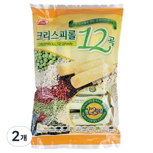 크리스피롤 12곡 바삭한 과자, 180g, 2개