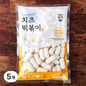 쿡탁 싱거운밥상 치즈떡볶이, 1kg, 5개