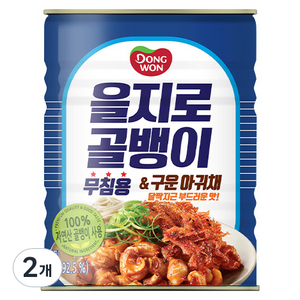 동원 을지로골뱅이 앤 구운아귀채, 300g, 2개