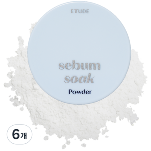 에뛰드 피지쏙 파우더 5g, 6개