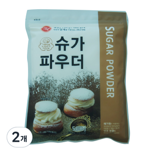 해가원 햇살나래 슈가파우더, 500g, 2개