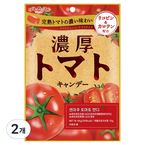 센자쿠 토마토 캔디, 66g, 2개