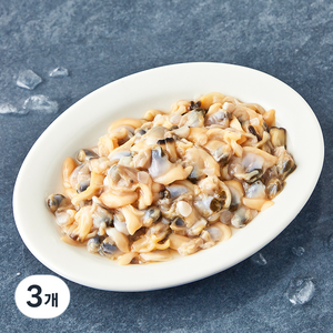 숨비해물 국내산 매일 손질하는 바지락살 (냉장), 200g, 3개