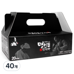 두레촌 강봉석 명인조청강정바, 15g, 40개