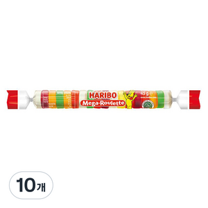 하리보 메가룰렛 젤리, 45g, 10개