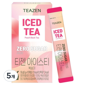 티젠 제로슈가 아이스티 복숭아