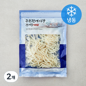 현복식품 주문진어시장건어물 백진미오징어채 (냉동), 200g, 2개