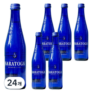 사라토가 탄산수, 355ml, 24개