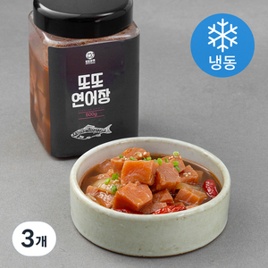 또또 연어장 (냉동), 500g, 3개