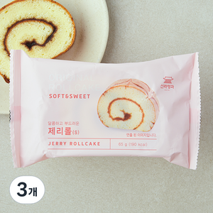 신라명과 제리롤 S, 65g, 3개