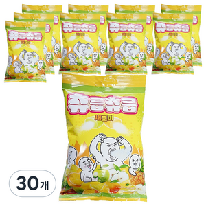츄잉캔디 츄릅츄릅 새코미, 75g, 30개