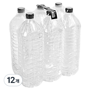 순창샘물 무라벨, 2L, 12개