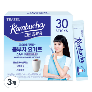 티젠 요거트 스무디 콤부차, 30개입, 5g, 3개