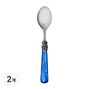 EME 나폴레옹 커트러리 테이블스푼, 펄 블루, 2개