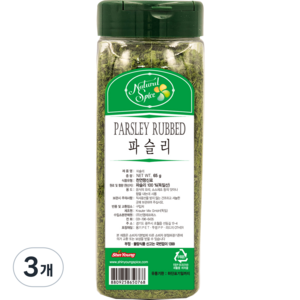 내츄럴스파이스 파슬리 후레이크, 65g, 3개