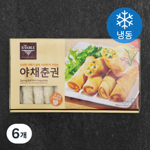 세미원 야채춘권 (냉동), 900g, 6개