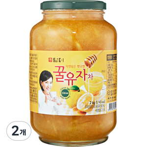 담터 꿀유자차, 2kg, 1개입, 2개