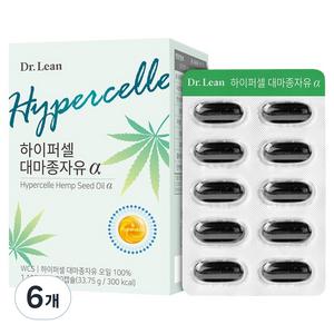 닥터린 하이퍼셀 대마종자유 알파, 30정, 6개
